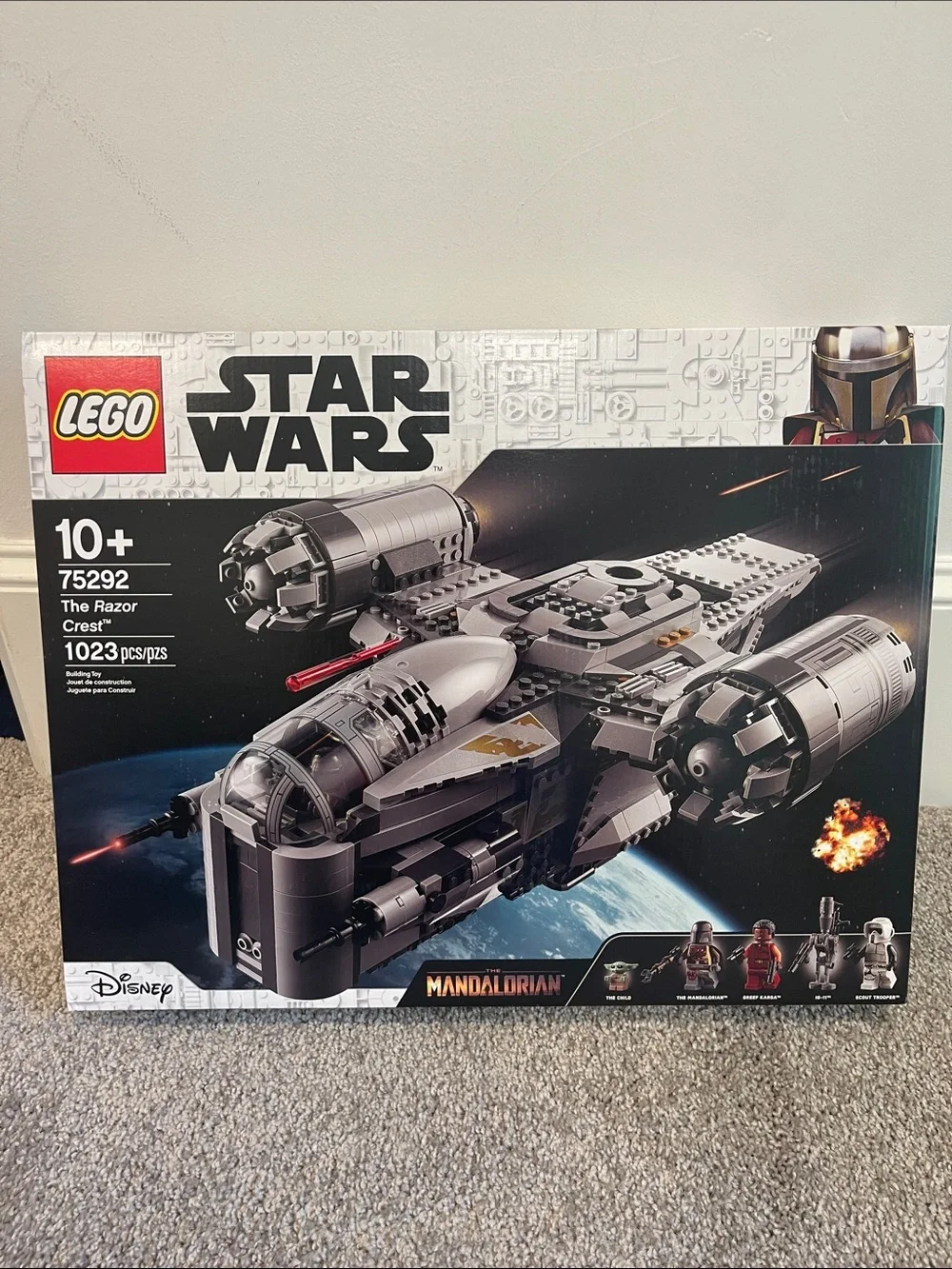 Lego Star Wars Razor Crest Toy - Gray, Black, White